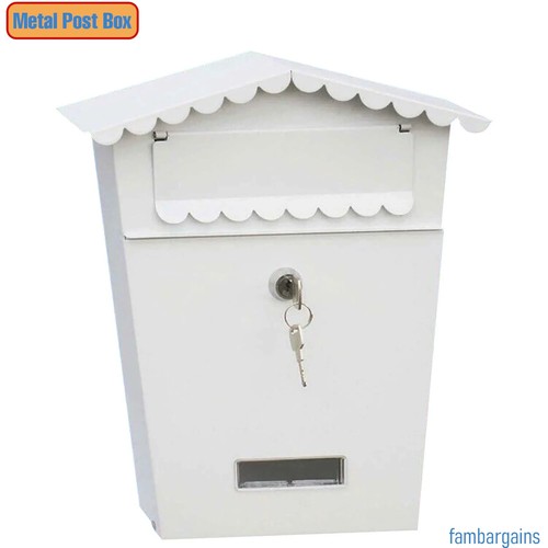 Letter post mailbox - letter, lockable