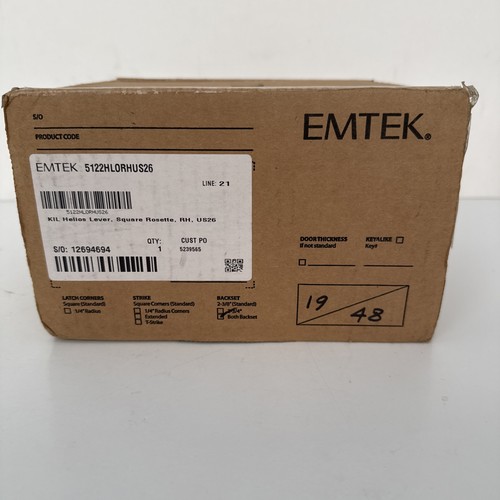 Emtek 5122hlorhus26 kil helios - emtek,
