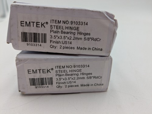 Emtek 3 5 plain - x, 3.5"