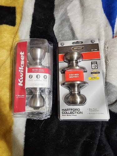 Defiant and kwikset keyed - and,