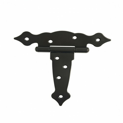 Shaped decorative door hinge - t-shaped,