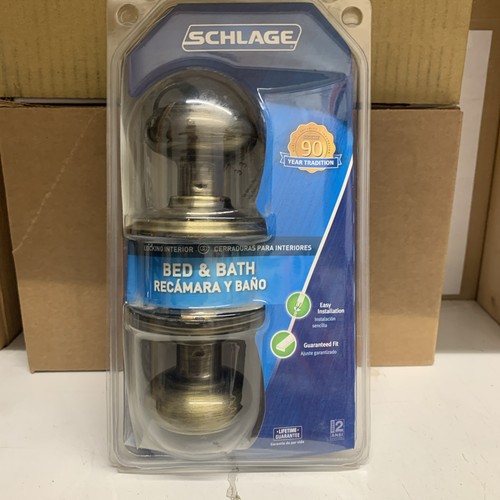 Schlage georgian antique brass - antique,