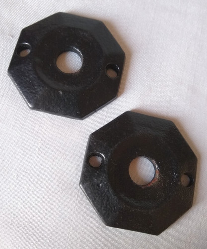 Pair octagonal cast iron - octagonal,