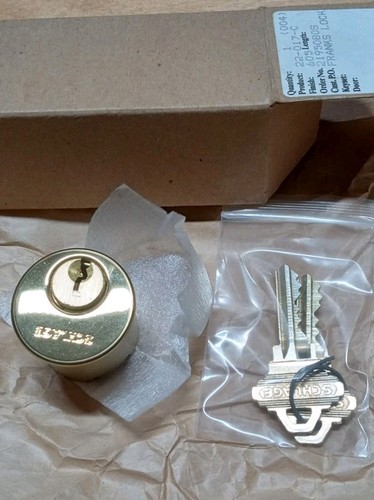 Schlage deadbolt cylinder - schlage,