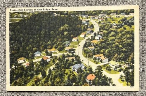 Postcard residential section - postcard,