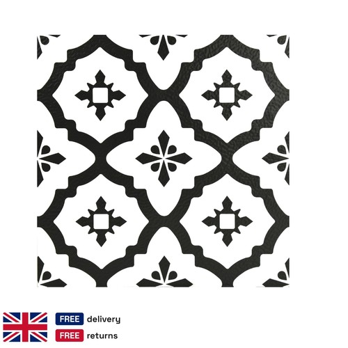 Black geometric vinyl self - geometric,
