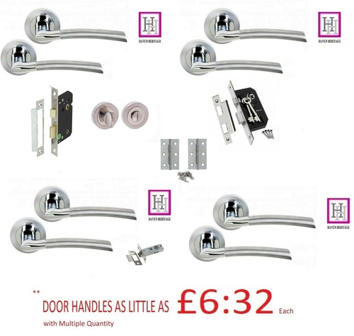 Door handles lever - door, rose