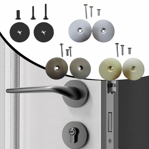 Door knob hole cover plate - knob,