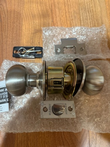 Privacy door knob brushed - knob,