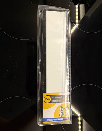 Yale 12in white - yale,