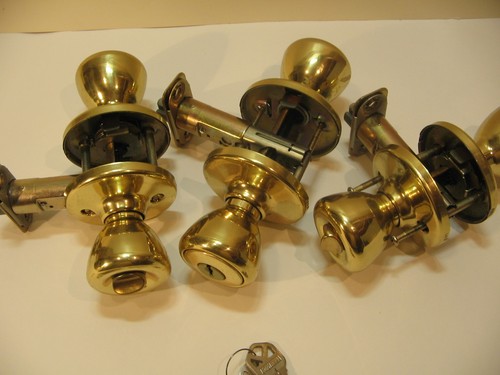 Set kwikset entry door - set,