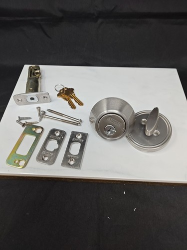 Schlage deadbolt stainless - schlage,