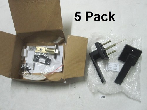 Pack black square door - pack,