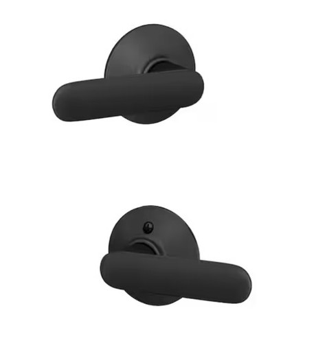 Schlage davlin matte black - schlage,