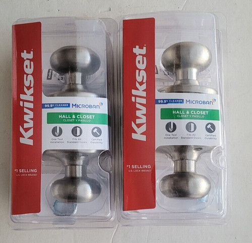 Lot kwikset cove - 2, satin