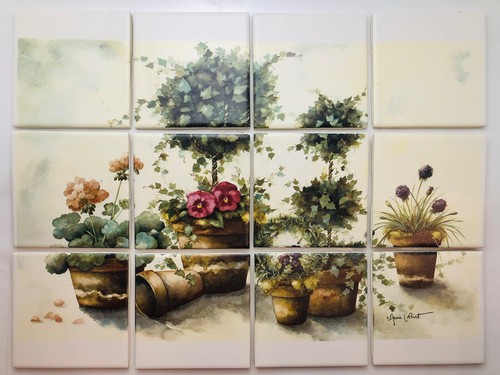 Topiary backsplash or - 12,