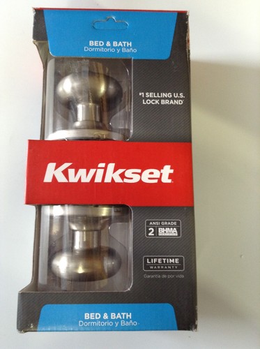 Kwikset bed bath privacy - bed,