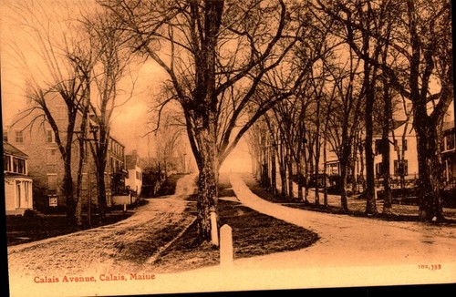 Calais maine avenue - maine, "calais