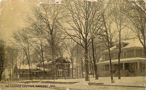 Postcard residential section - residential,