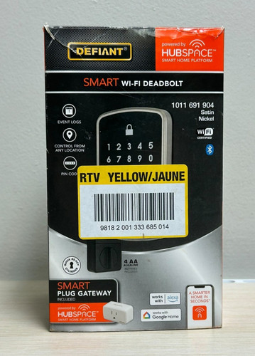 Defiant smart deadbolt - defiant,