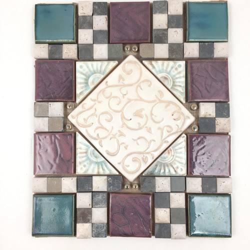 Handmade tile mosaic - tile, panel