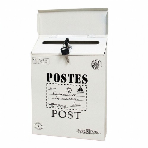 Wall mounted mailbox with - wall-mounted,