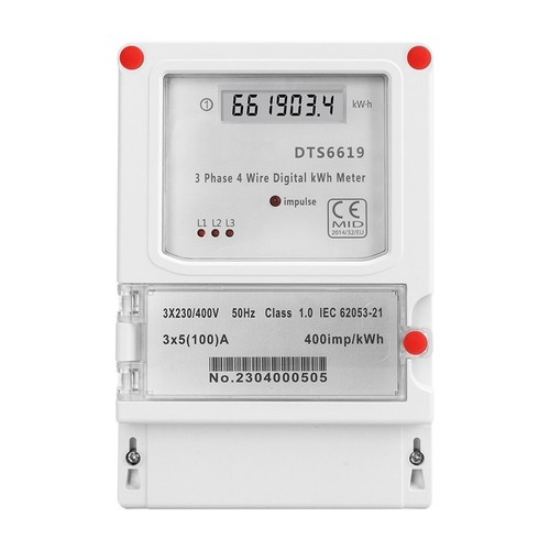 Three phase meter residential - phase,