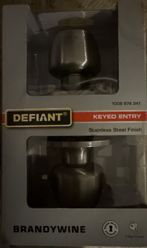 Defiant brandywine keyed entry - brandywine,