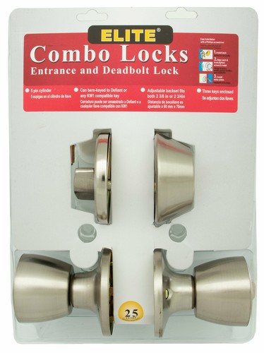 Combo lockset entry door lock - lockset,