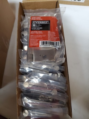 Everbilt door hinge satin - door,