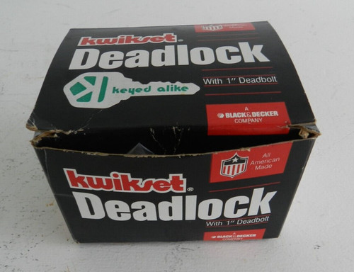 Kwikset deadlock keyed - kwikset,