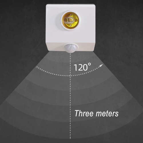 Infrared induction lamp socket - lamp,