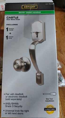 Defiant entry door handle - defiant,