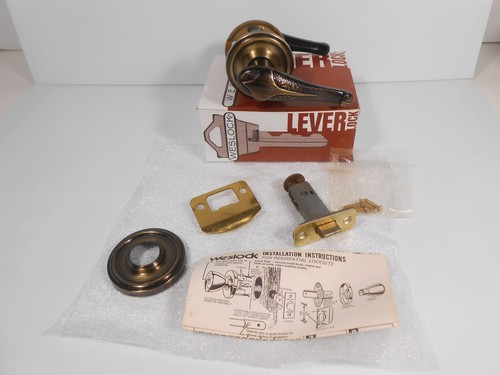 Vintage weslock lever - weslock,