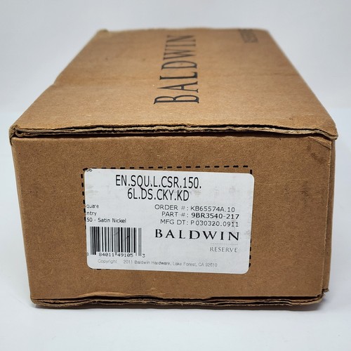 Baldwin reserve square keyed - reserve,