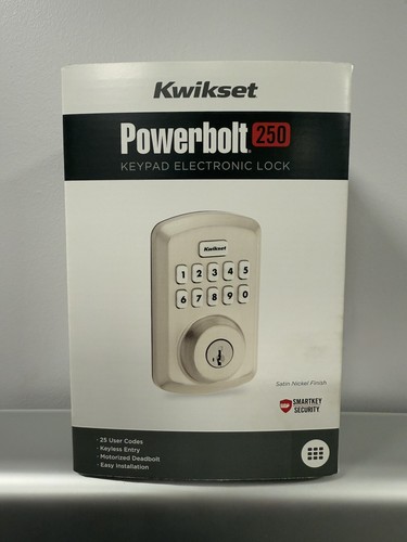 Kwikset powerbolt 250 - powerbolt,