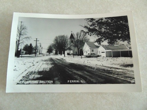 D1012 postcard rppc - d1012, il
