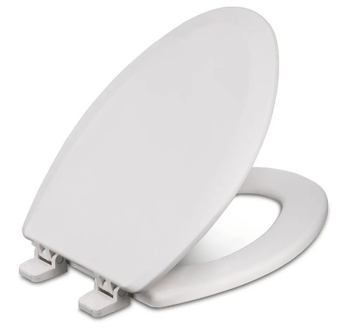 Wooden toilet seat white - wooden,