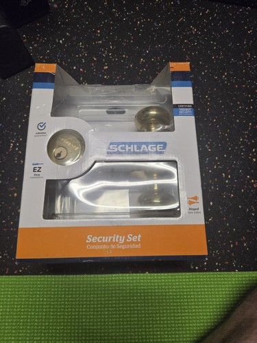 Schlage plymouth bright - schlage, brass