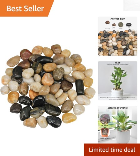 Smooth round river rocks - smooth,