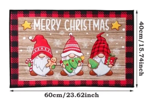 Christmas door mat 40x60cm - christmas,