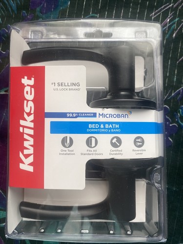 Nib kwikset henley matte black - kwikset,