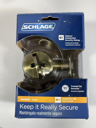 Schlage single cylinder - single,