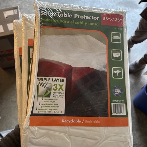 Sofa table protector x135 - sofa/table, 55"x135"