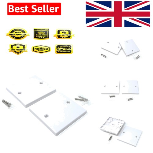 2pcs white finish - finish, single