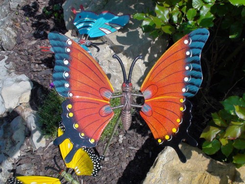 Butterfly hand painted - 3,
