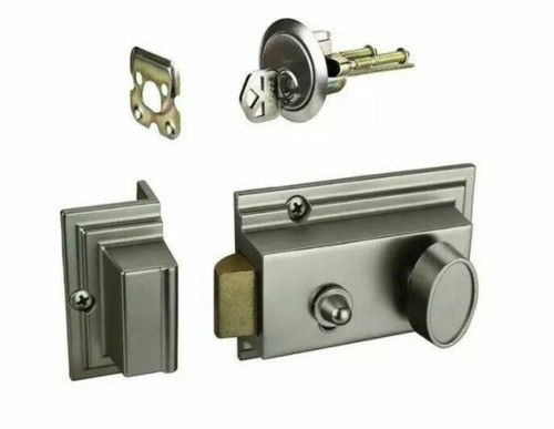 Door lock with - , latch