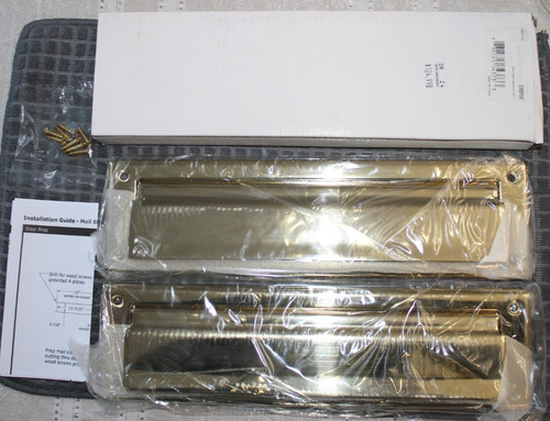 Emtek hardware mail slot with - emtek,