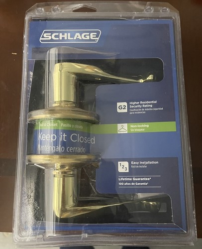 Schlage door knob higher - door,