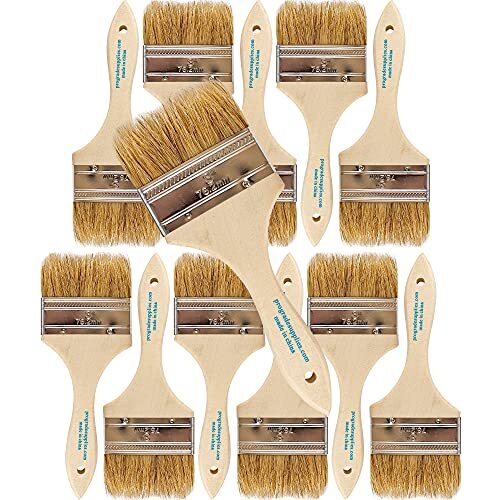 Natural bristle paint brushes - bristle,